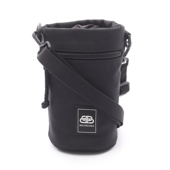 Balenciaga WEEKEND Shoulder Bag in Nylon Canvas, Black, Men's and Women's, 61... - Picture 1 of 5